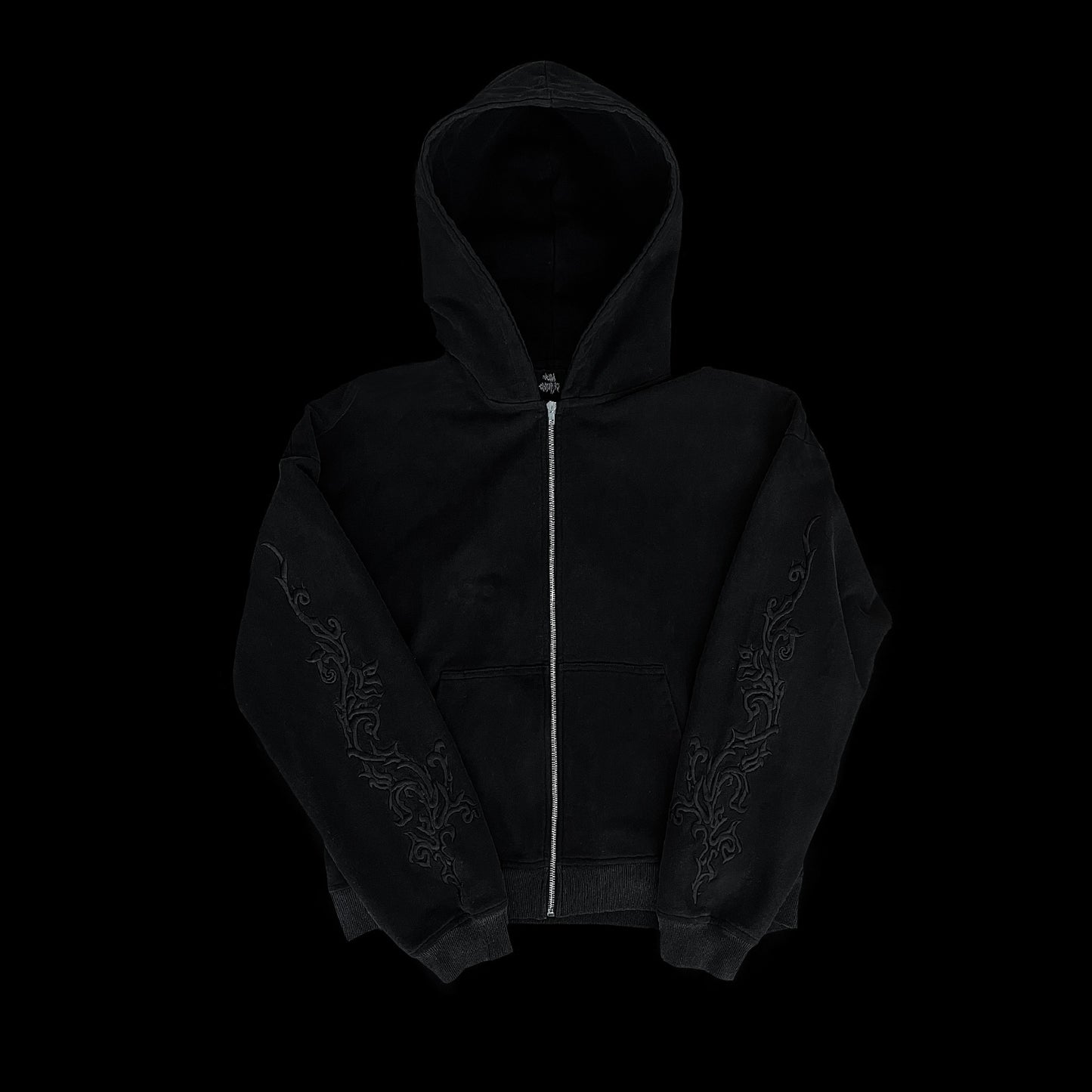 Eternal Vines Hoodie Ash Black (Pre order)